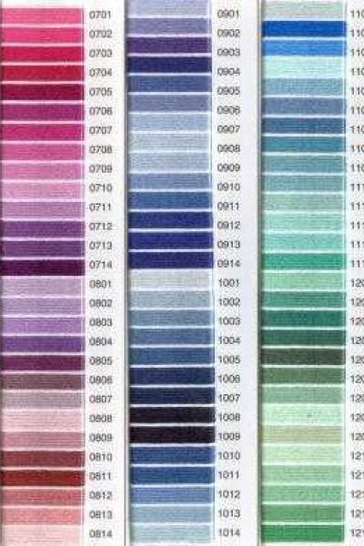 Madeira Mouline Sticktwist, verschiedene Farben