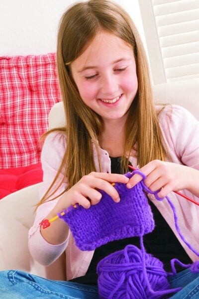 Pony Nadeln Kinder Stricknadeln Gr. 4.0