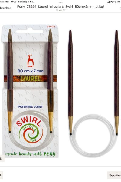 Laurel Rundstricknadel 7,0