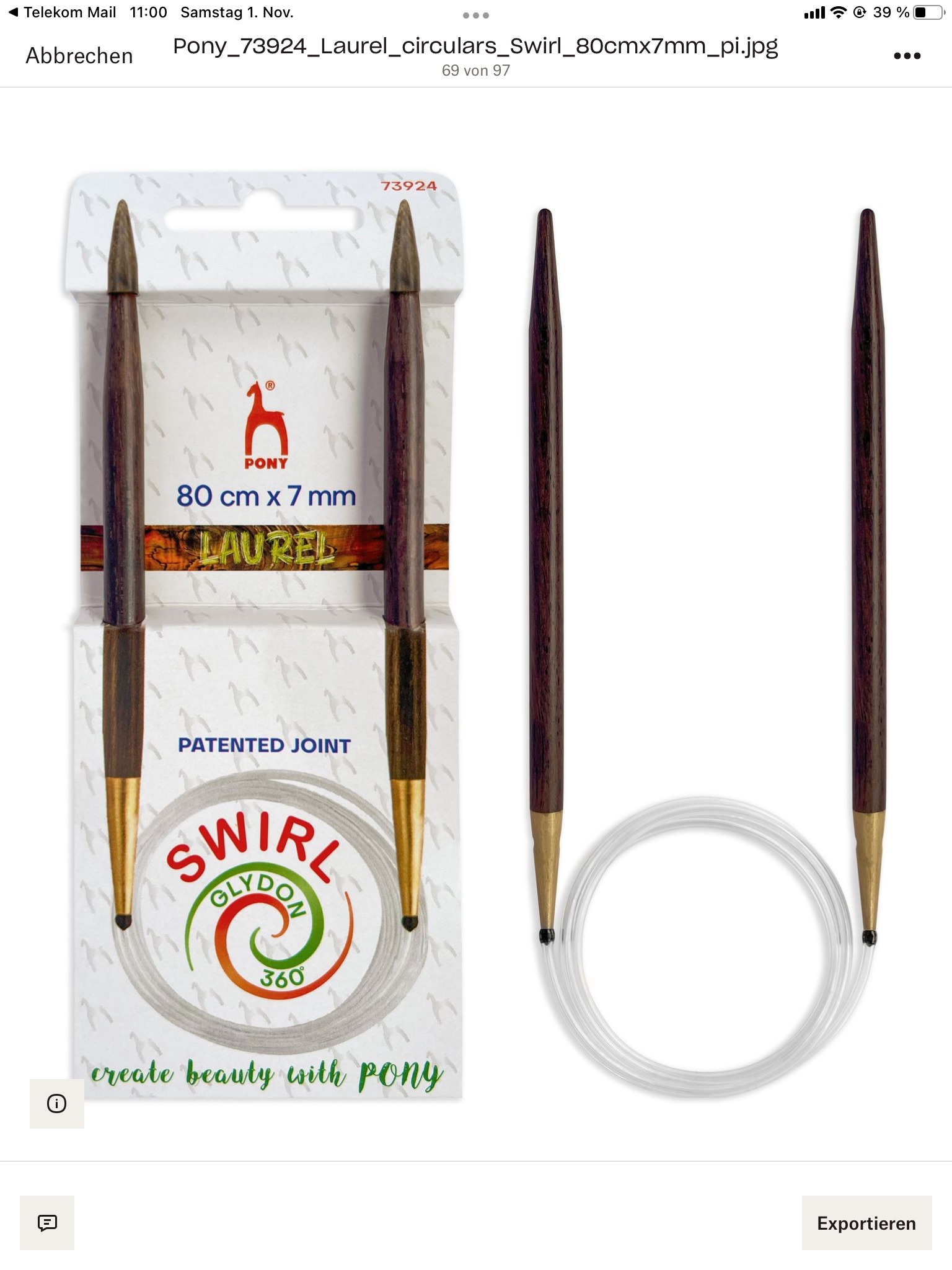 Laurel Rundstricknadel 7,0